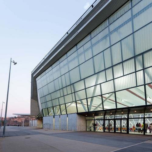 Полупрозрачное профилированное стекло - LINIT EcoGlass 504 - Glasfabrik Lamberts GmbH & Co. KG  - для внутренней компоновки / для фасада / для внешнего благоустройства