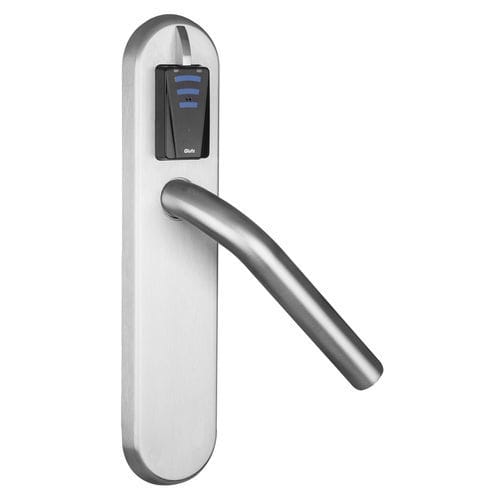 Электронный врезной замок - 80410 Ligature resistant - Glutz - с ручкой / RFID / для двери