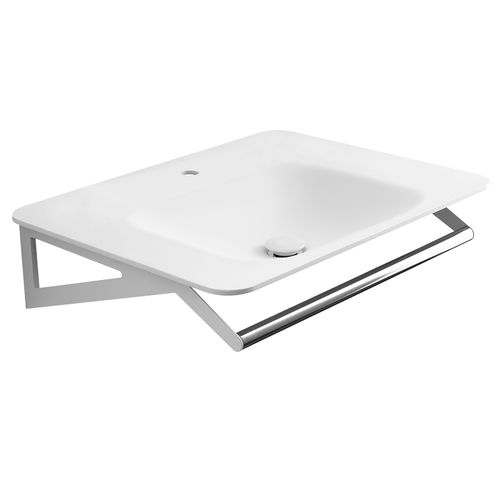 Раковина из Corian® - B46CMM16 - PONTE GIULIO - подвесная / из камня / из нержавеющей стали