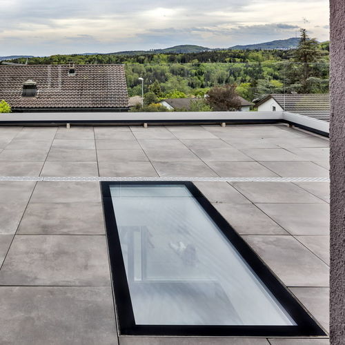 Фонарь для плоской крыши - GLASSFLOOR - Heliobus AG  - для ремонта здания / из стекла / из нержавеющей стали