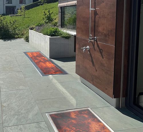 Фонарь для плоской крыши - GLASSFLOOR - Heliobus AG  - для напольной поверхности / пламестойкий / из стекла