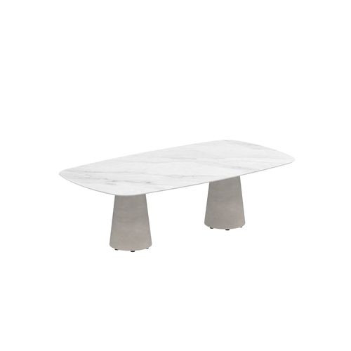 Современный обеденный стол - CONIX - Royal Botania - из тикового дерева / из керамики / из бетона