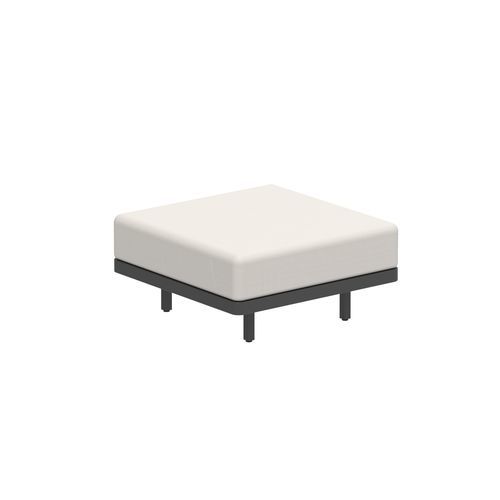 Современная подставка для ног - ALURA 80 - Royal Botania - из Batyline® / из алюминия / для наружного применения