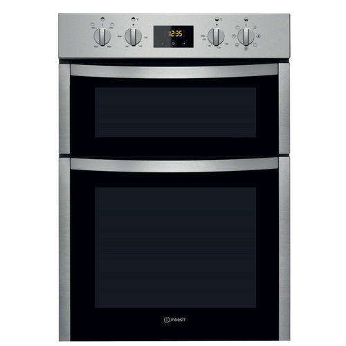 Электрическая духовка - DDD 5340 C IX - Indesit - с вентилятором / с тележкой / вертел