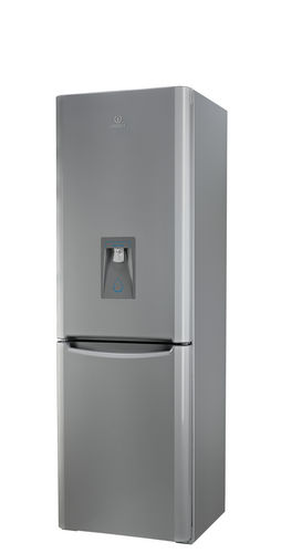 Вертикальный холодильник с морозильной камерой - BIAA 13 F SI WD - Indesit - для бытового использования / отдельно стоящий / с нижней морозильной камерой