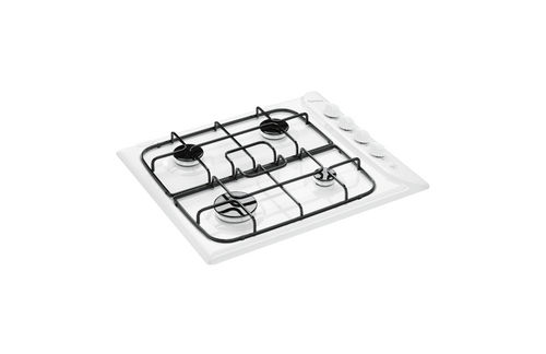 Газовая варочная панель - PIM 640 AS WH - Indesit - 4 конфорки / встраиваемая / с поворотными регуляторами