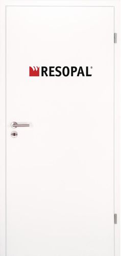 Дверь для интерьера - RESOPAL  - Lebo - из дерева / створчатая / полузастекленная