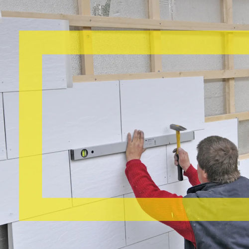 Сэндвич-панель для фасада - LINITHERM PAL W - Linzmeier Bauelemente GmbH  - для стены / 2 поверхности из алюминия / прослойка из полиуретановой пены