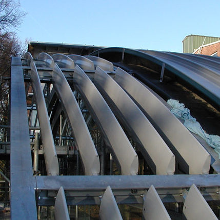 Солнцезащитное устройство из алюминия - HS-H-240-SH - MLL-HAMBURG® - для фасада / для кровли / для окна