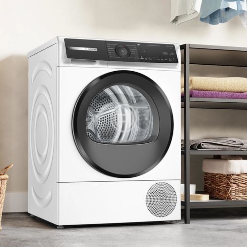 Сушилка для белья с тепловым насосом - WQH246D9GB - BOSCH - отдельностоящая