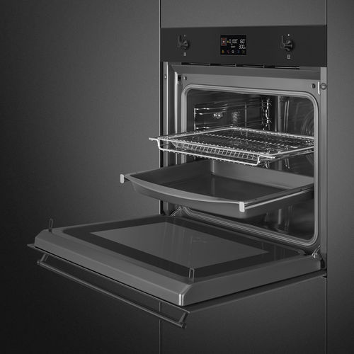 Электрическая духовка - SO6302M2N - SMEG - с вентилятором / микроволновая / встраиваемая