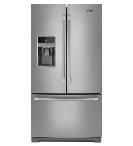 Американский холодильник с морозильной камерой - MFT2574DEM - Maytag - для бытового использования / отдельно стоящий / с нижней морозильной камерой
