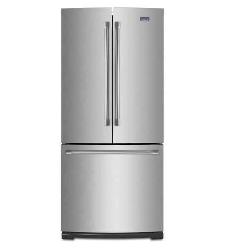 Американский холодильник с морозильной камерой - MFF2055DRM - Maytag - для бытового использования / отдельно стоящий / с нижней морозильной камерой