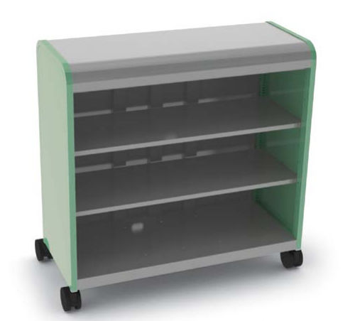Стеллаж с роликами - CASCADE MEGA-CABINET - smith system - современный / из ламината / для профессионального использования