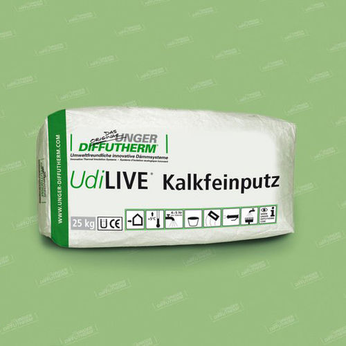 Защитная штукатурка - UdiLIVE® - UNGER-DIFFUTHERM GmbH  - для отделки / изоляционная / для интерьера