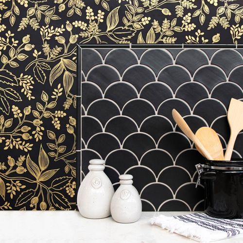 Отделочный профиль из керамики - PENCIL LINER - Mercury Mosaics - для плиточного пола / для наружных углов / для внутренних углов