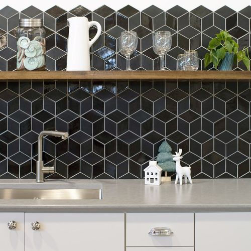 Глянцевая мозаика - ONYX BLEND - Mercury Mosaics - для интерьера / для ванной комнаты / для кухни