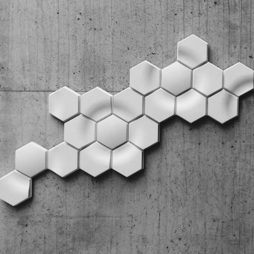 Гладкая плитка - WA - kaza concrete - из бетона / 3D / структурная