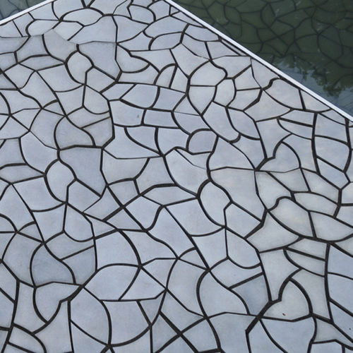 Плитка 3D - CRACKED EARTH - kaza concrete - из бетона / рельефная / для наружного применения