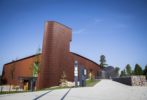 Сборное здание - HALTIA NATURE CENTRE - Stora Enso - из дерева / экологическое / современное