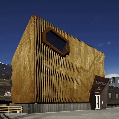 Сборное здание - LIGNOALP OFFICE BUILDING - Stora Enso - из дерева