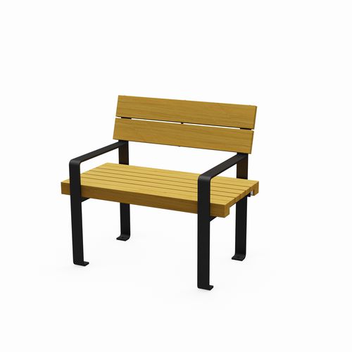 Дизайнерское кресло - LINEA SEDIA - GUYON - из дерева / из дерева / из металла