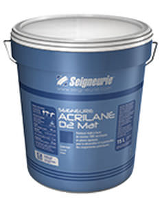 Штукатурка для облицовки - ACRILANE D2 MAT  - Seigneurie - для наружного использования / для фасада / акриловая