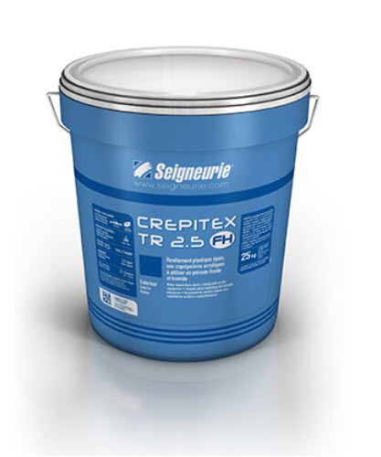Штукатурка для облицовки - CREPITEX TR 2.5 FH - Seigneurie - для фасада / пластмасса