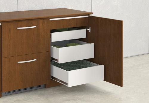Мобильный шкаф для хранения - PERFORMANCE CREDENZA - Nucraft - для офиса