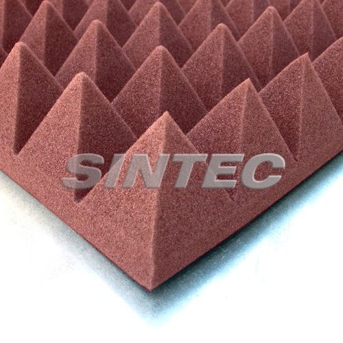 Акустическая панель для стены - TECPYRAMID - SINTEC INSONORIZACIÓN - из губки / из меламина / смола