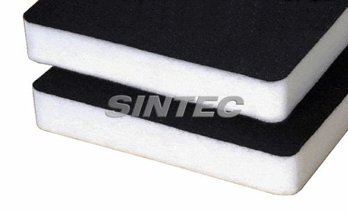 Настенная акустическая панель - ACUSTITEC - SINTEC INSONORIZACIÓN - из ДСП / прямоугольная / для внутренней компоновки
