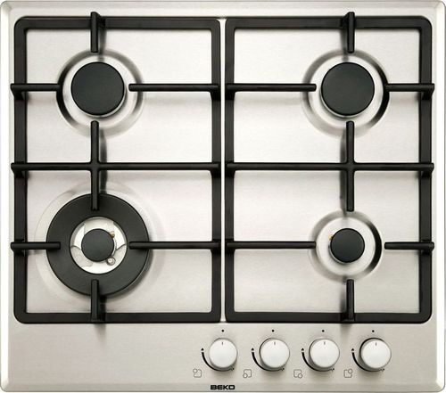 Газовая варочная панель - HIMW64225 - Beko - 4 конфорки / встраиваемая / с поворотными регуляторами