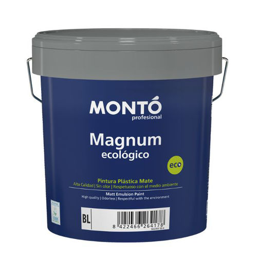 Краска для отделки - MAGNUM ECOLÓGICO - PINTURAS MONTO - для интерьера / для стены / для потолков