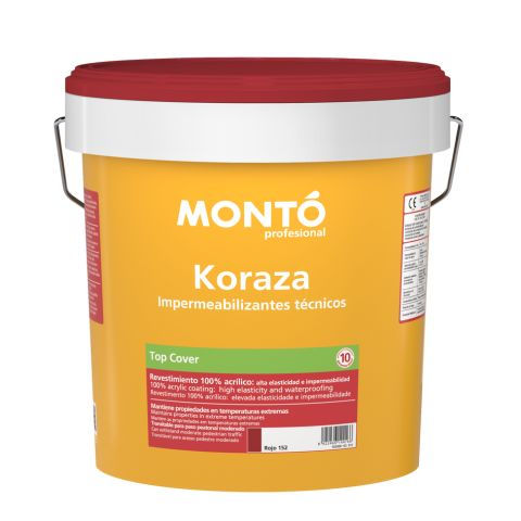 Жидкая гидроизоляция для защиты - KORAZA TOP COVER - PINTURAS MONTO - бетон / из эластомера