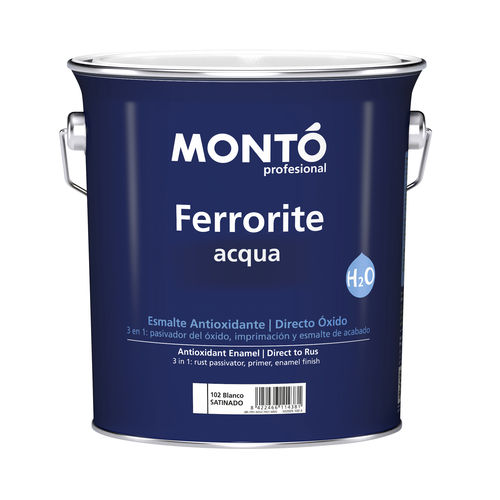 Декоративный лак - FERRORITE ACQUA - PINTURAS MONTO - защитный / на водной основе / для металла