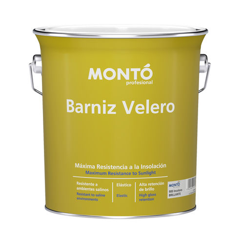 Защитный лак - BARNIZ VELERO - PINTURAS MONTO - на основе алкидной смолы / для дерева / глянцевый