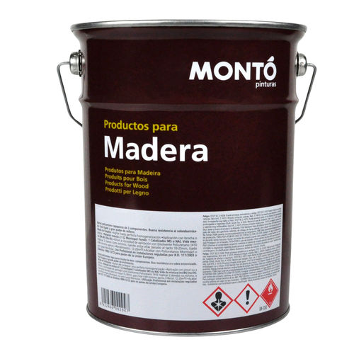 Защитный лак - MONTOPOL TRANSPARENTE 20 - PINTURAS MONTO - из полиуретана / для дерева / матовый