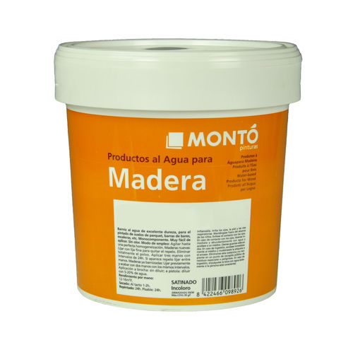 Грунтовка для дерева - SELLADORA ACQUA BLANCA - PINTURAS MONTO - для гипса / для цемента / акриловая