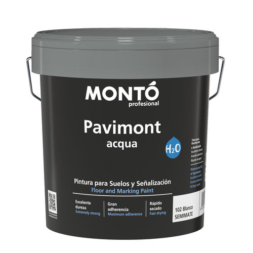 Защитная краска - PAVIMONT ACQUA - PINTURAS MONTO - адгезионная / для интерьера / для наружного применения