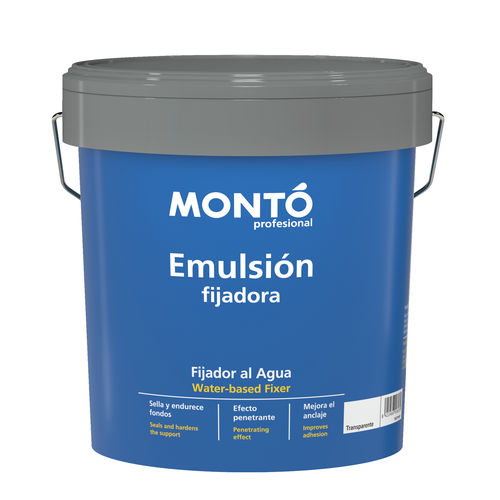 Грунтовка для каменной кладки - EMULSION FIJADORA - PINTURAS MONTO - для кирпича / для известкового раствора / для бетона