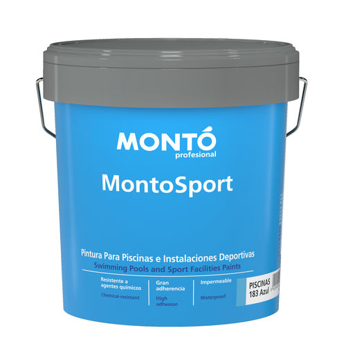 Защитная краска - MONTOSPORT PISCINAS AL AGUA - PINTURAS MONTO - для наружного применения / для интерьера / для фасада