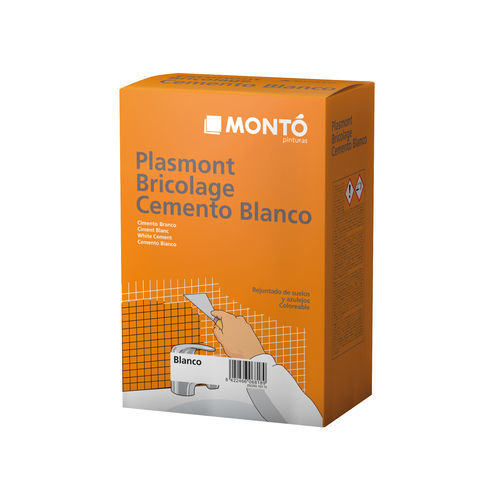 Строительный раствор для ремонта - PLASMONT BRICOLAGE CEMENTO BLANCO - PINTURAS MONTO - для расшивки швов / для каменной кладки / для цемента