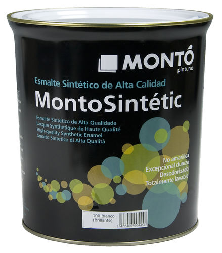 Краска для отделки - MONTOSINTETIC BRILLO - PINTURAS MONTO - для наружного применения / для интерьера / для строительства
