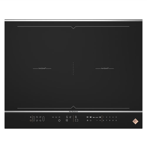 Индукционная варочная панель - DPI7689XS - DE DIETRICH ELECTROMENAGER - 4 конфорки / встраиваемая / с сенсорным управлением