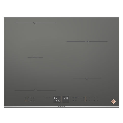 Индукционная варочная панель - DPI7686GP - DE DIETRICH ELECTROMENAGER - 3 конфорки / встраиваемая / с сенсорным управлением