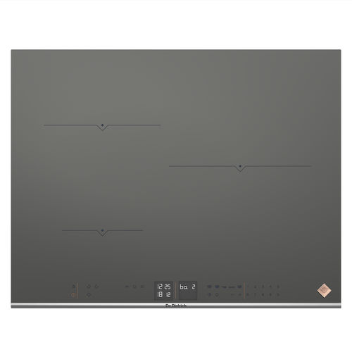 Индукционная варочная панель - DPI7572G - DE DIETRICH ELECTROMENAGER - 3 конфорки / встраиваемая / с поворотными регуляторами