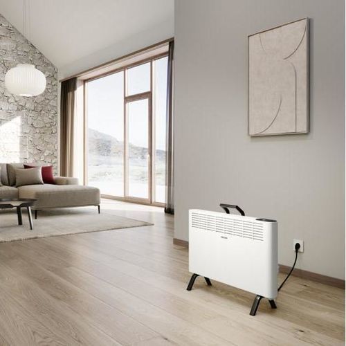 Электрический конвектор - CNS 2000 PLUS LCD MOVE - STIEBEL ELTRON - современный / из нержавеющей стали / из стали