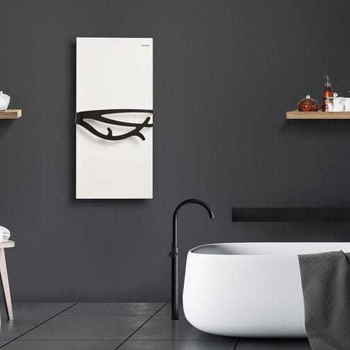 Полотенцесушитель на горячей воде - OLIVIN - HAMMAM DESIGN RADIATOR - современный / из нержавеющей стали / белый