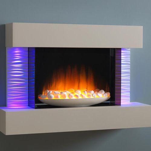 Электрический камин - LUMA 900 - Flamerite Fires - настенный / Односторонний / с закрытой топкой