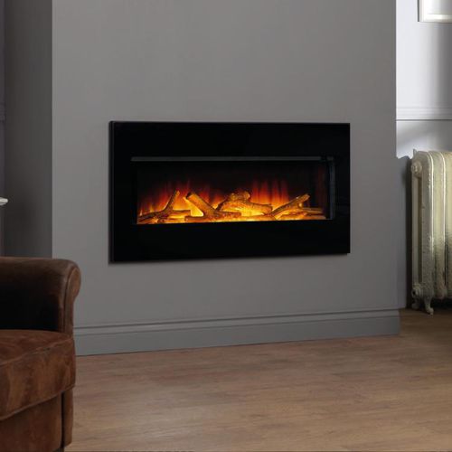 Электрический камин - OMNIGLIDE 900 - Flamerite Fires - настенный / Односторонний / с закрытой топкой